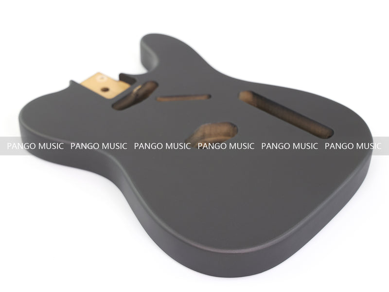 Lightweight Paulownia TL-Style Guitar Body with Matte Charcoal Gray Finish (TLB-105)