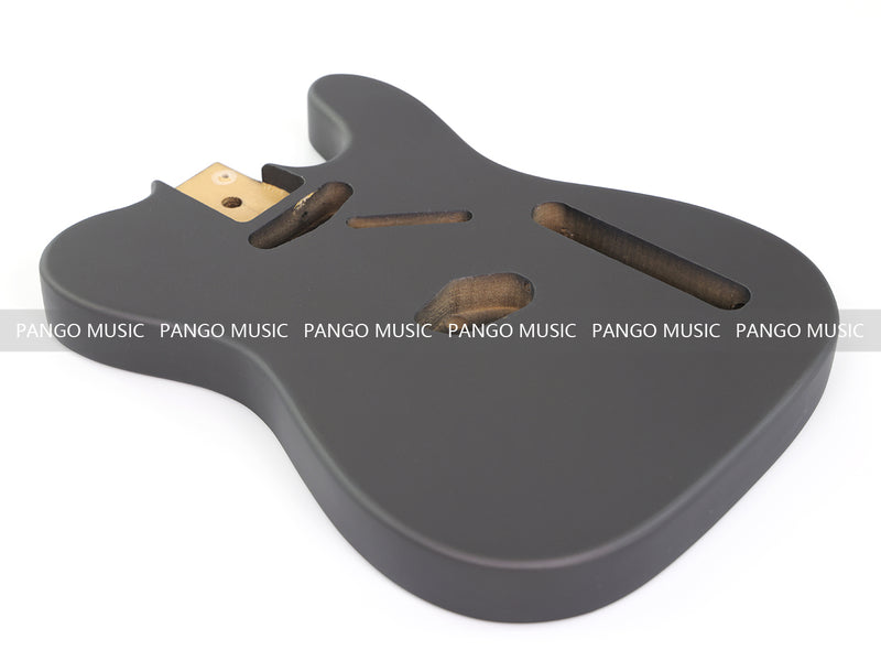 Lightweight Paulownia TL-Style Guitar Body with Matte Charcoal Gray Finish (TLB-105)