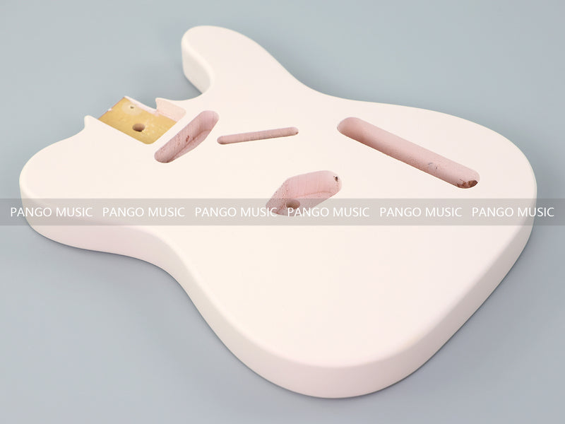 Lightweight Paulownia TL-Style Guitar Body with Matte Shell Pink Finish (TLB-108)