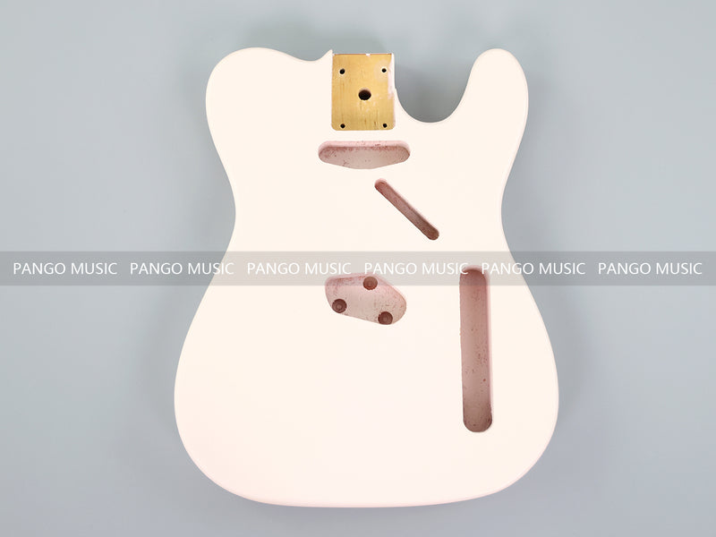 Lightweight Paulownia TL-Style Guitar Body with Matte Shell Pink Finish (TLB-108)