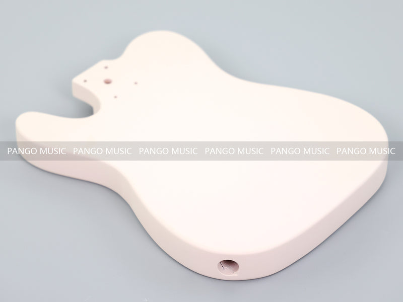 Lightweight Paulownia TL-Style Guitar Body with Matte Shell Pink Finish (TLB-108)