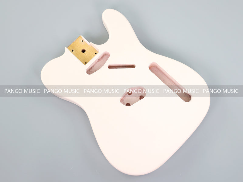 Lightweight Paulownia TL-Style Guitar Body with Matte Shell Pink Finish (TLB-108)