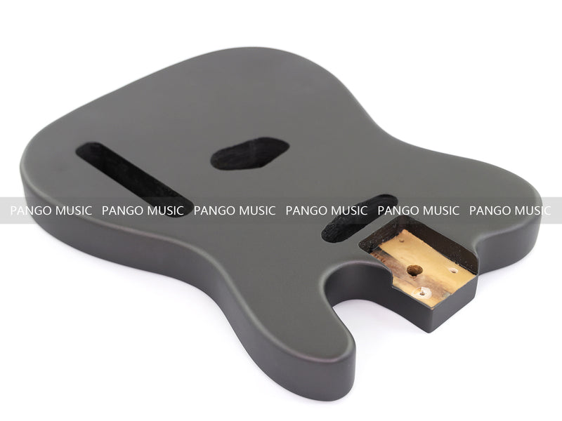 Lightweight Paulownia TL-Style Guitar Kit Body with Matte Charcoal Gray Finish (TLB-101)