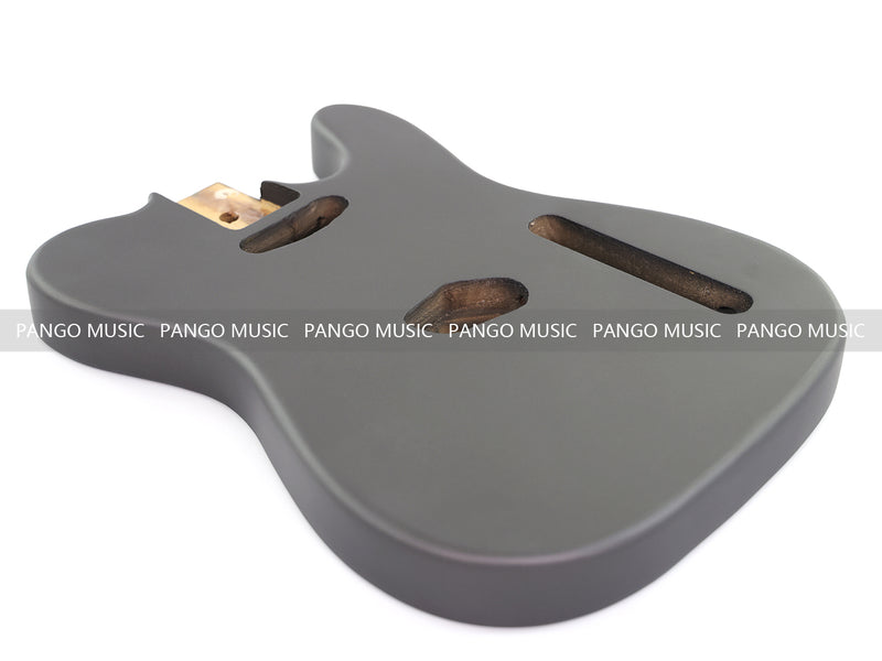 Lightweight Paulownia TL-Style Guitar Kit Body with Matte Charcoal Gray Finish (TLB-101)