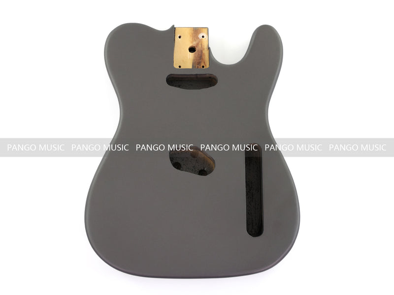 Lightweight Paulownia TL-Style Guitar Kit Body with Matte Charcoal Gray Finish (TLB-101)