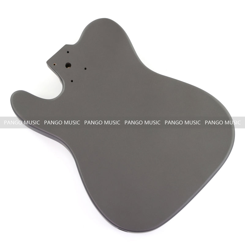 Lightweight Paulownia TL-Style Guitar Kit Body with Matte Charcoal Gray Finish (TLB-101)