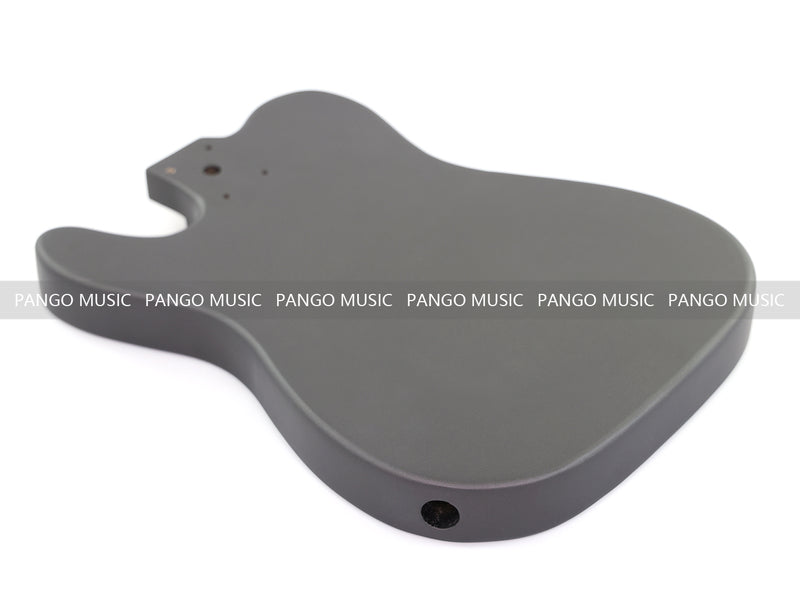 Lightweight Paulownia TL-Style Guitar Kit Body with Matte Charcoal Gray Finish (TLB-101)