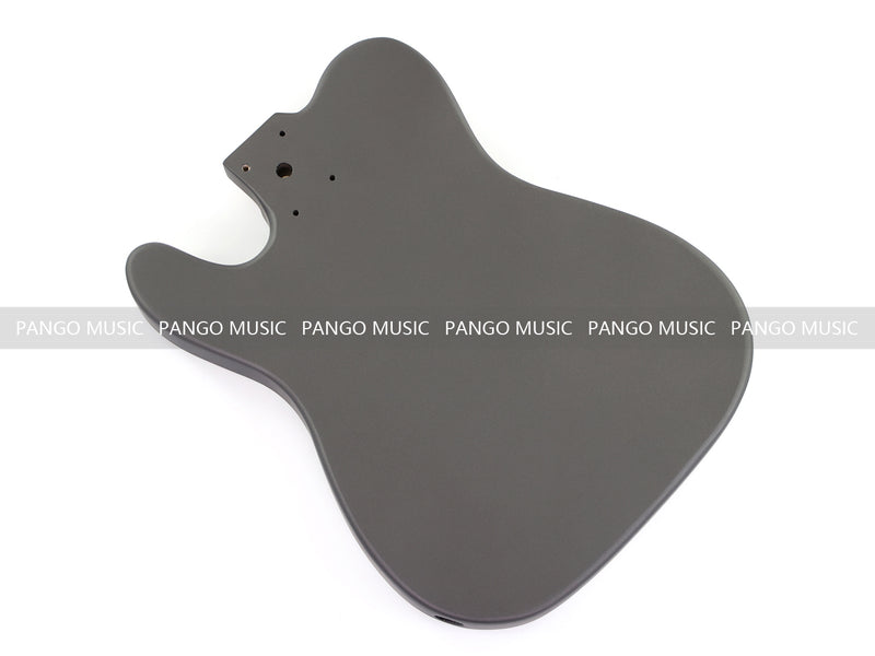 Lightweight Paulownia TL-Style Guitar Kit Body with Matte Charcoal Gray Finish (TLB-101)