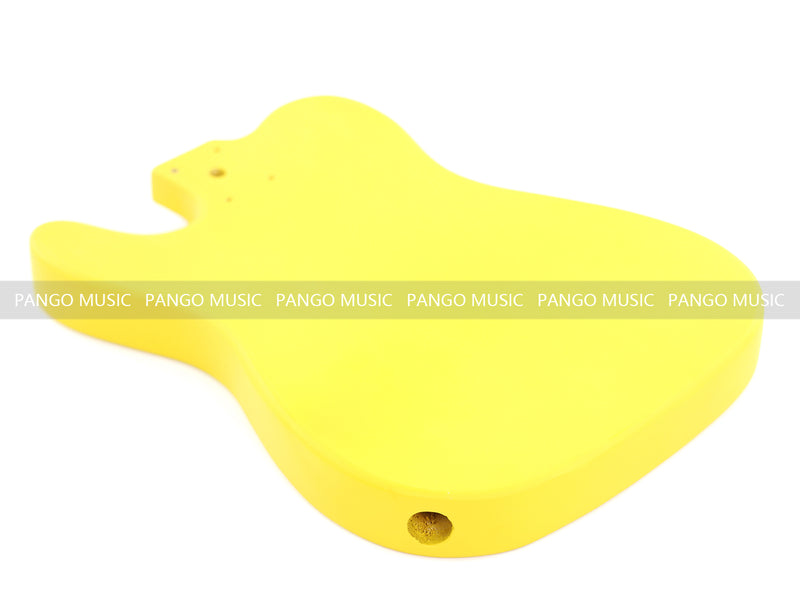 Lightweight Paulownia TL-Style Guitar Kit Body with Matte Canary Yellow Finish (TLB-102)