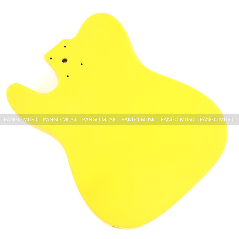 Lightweight Paulownia TL-Style Guitar Kit Body with Matte Canary Yellow Finish (TLB-102)