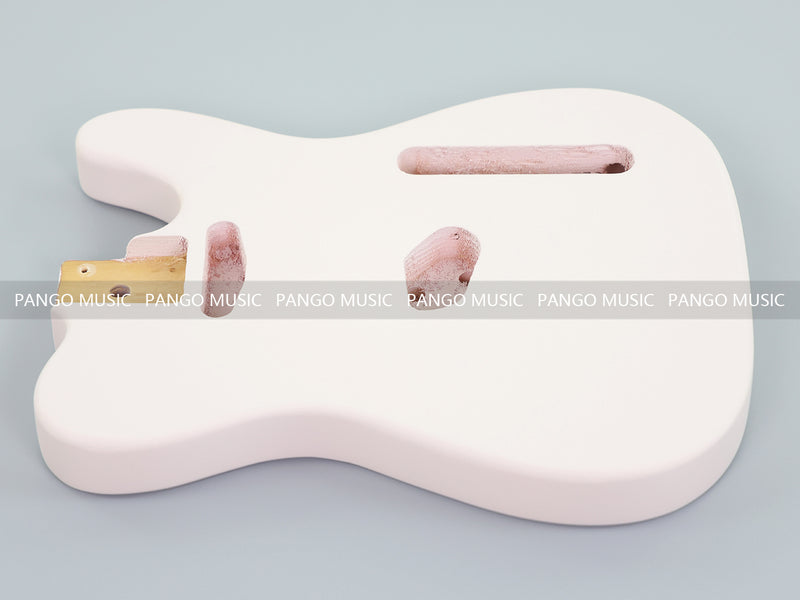 Lightweight Paulownia TL-Style Guitar Kit Body with Matte Shell Pink Finish (TLB-104)