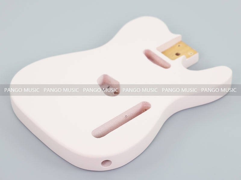 Lightweight Paulownia TL-Style Guitar Kit Body with Matte Shell Pink Finish (TLB-104)