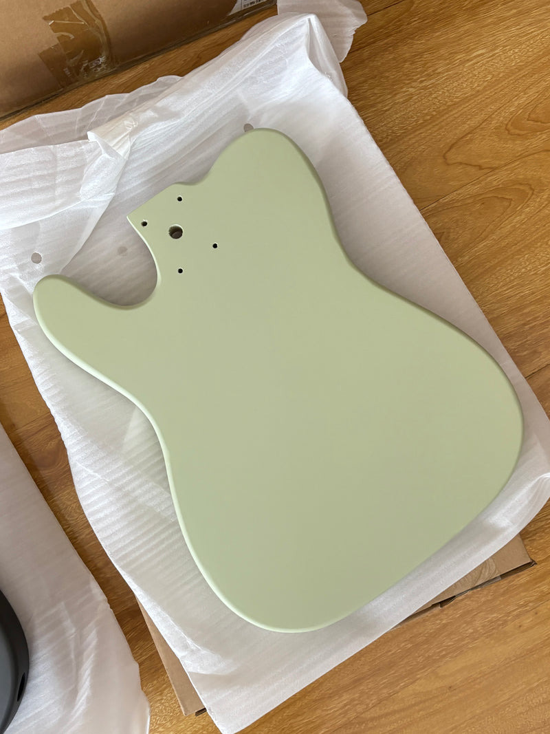 Lightweight Paulownia TL-Style Guitar Body with Matte Mint Green Finish (TLB-106)