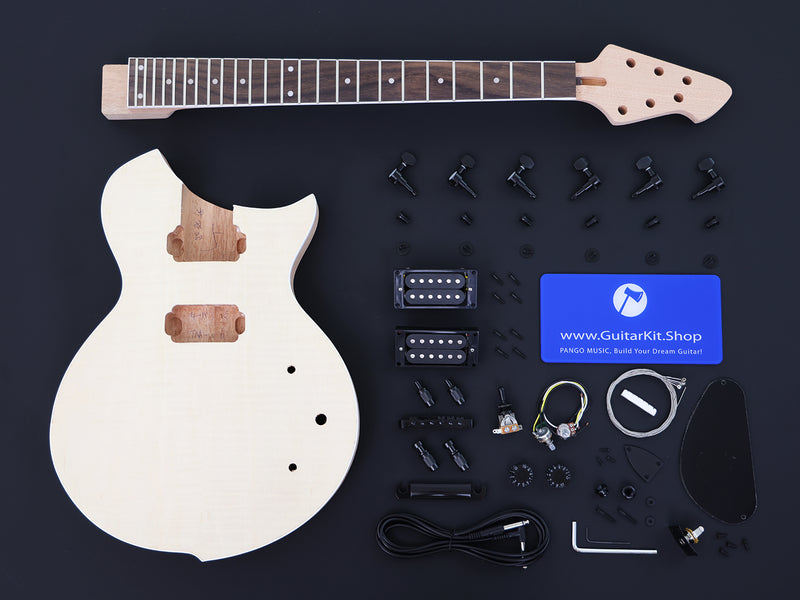 Moon Base Series 6-String DIY Electric Guitar Kit (PTM-096F, Fast Shipping, Tariff-free)