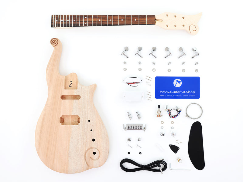 Moon Base Series 6 Strings DIY Electric Guitar Kit (PTM-097X)