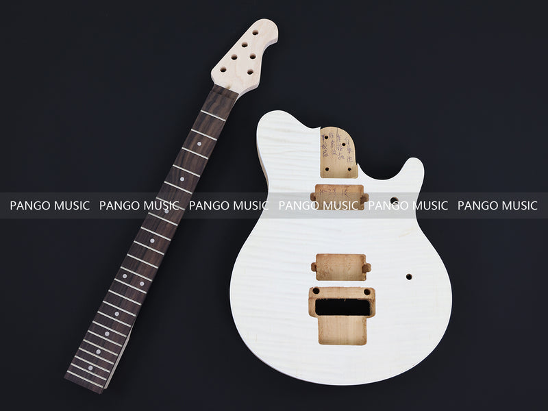 Music Man Style Alder Body DIY Electric Guitar Kit ( 13970F, Limited Edition, Fast Shipping, Tarriff-free)
