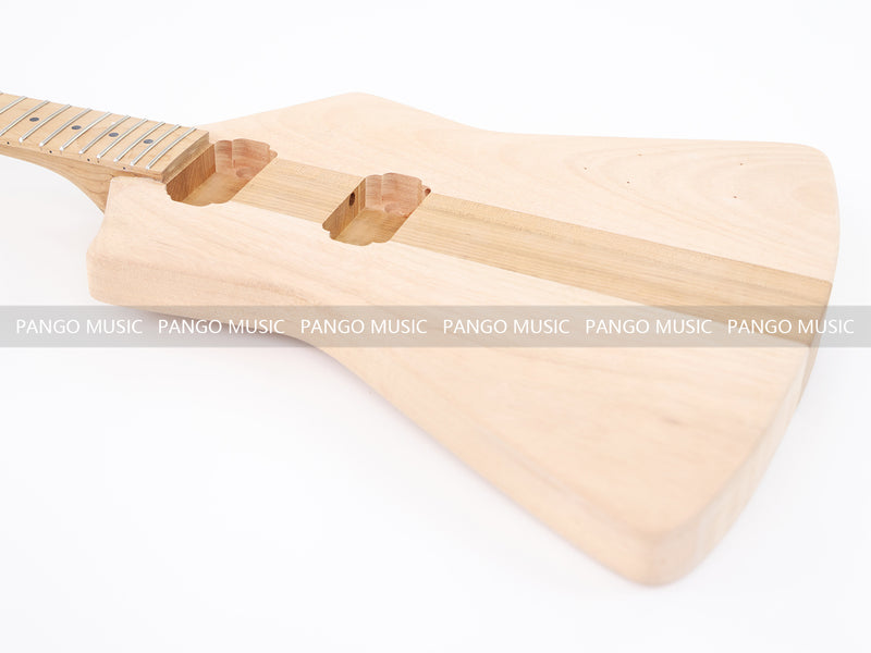 Neck Through DIY Electric Guitar Kit with Roasted Maple Neck and Fretboard (17680, Limited Edition)