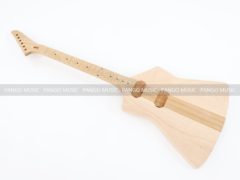 Neck Through DIY Electric Guitar Kit with Roasted Maple Neck and Fretboard (17680, Limited Edition)