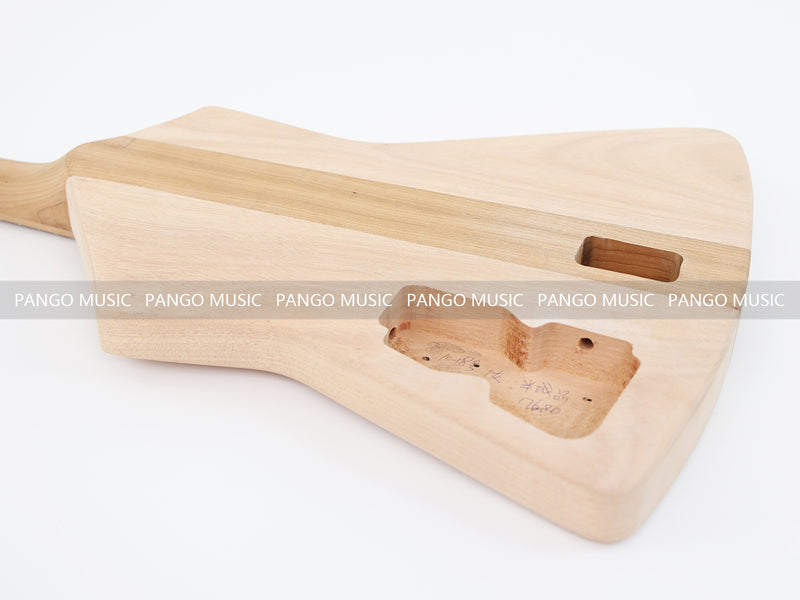 Neck Through DIY Electric Guitar Kit with Roasted Maple Neck and Fretboard (17680, Limited Edition)