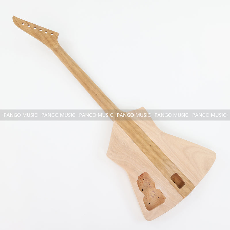 Neck Through DIY Electric Guitar Kit with Roasted Maple Neck and Fretboard (17680, Limited Edition)