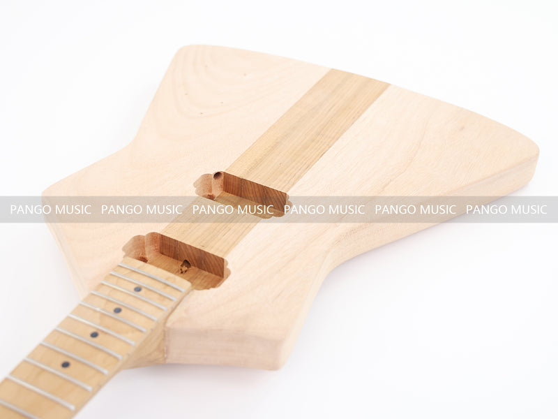 Neck Through DIY Electric Guitar Kit with Roasted Maple Neck and Fretboard (17680, Limited Edition)