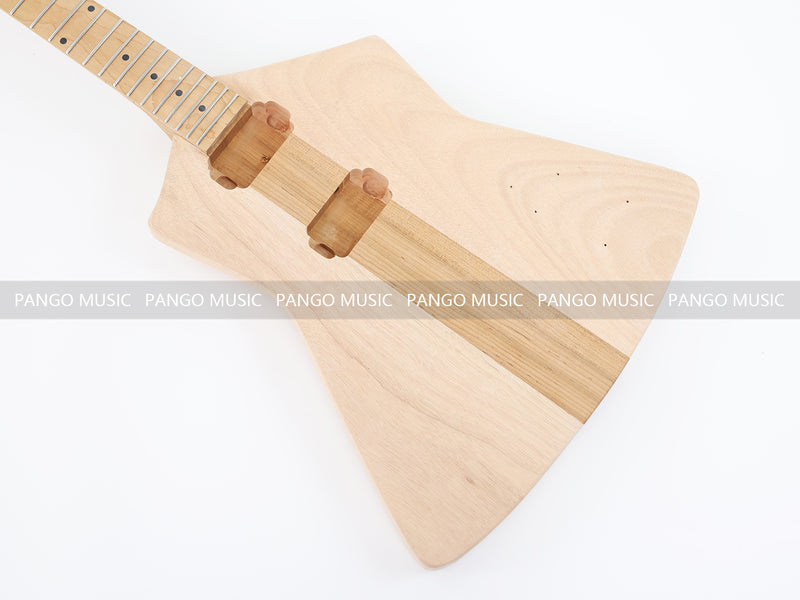 Neck Through DIY Electric Guitar Kit with Roasted Maple Neck and Fretboard (17680, Limited Edition)