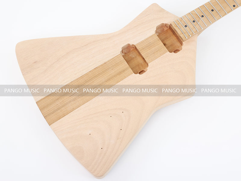 Neck Through DIY Electric Guitar Kit with Roasted Maple Neck and Fretboard (17680, Limited Edition)