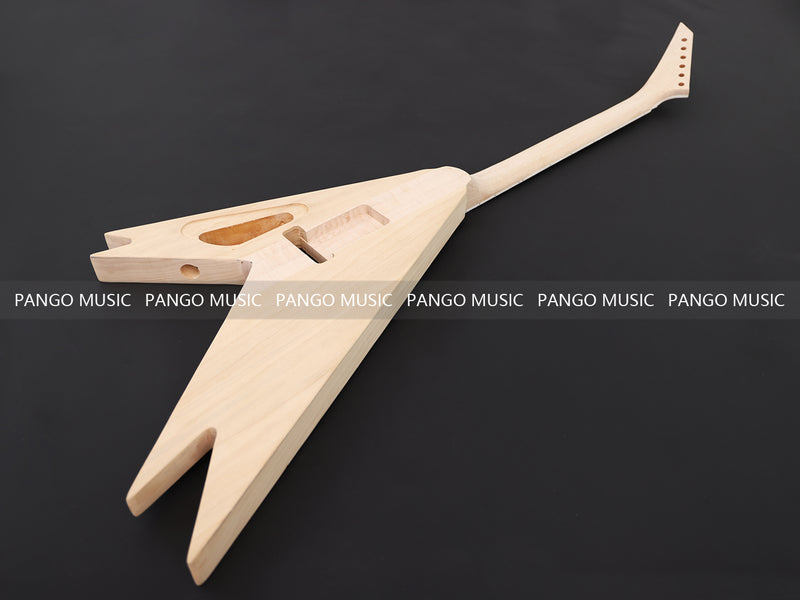 Neck Through Design Alder Body DIY Electric Guitar Kit (17674, Limited Edition)
