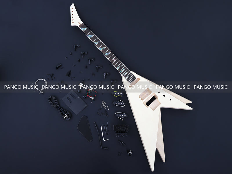 Neck Through Design Alder Body DIY Electric Guitar Kit (17674, Limited Edition)