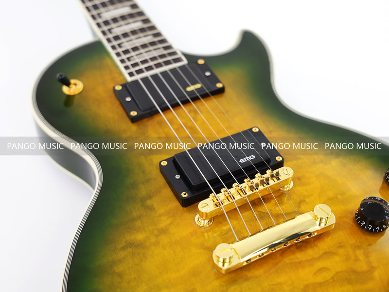 No Logo Series LP Custom Style Electric Guitar (CST-015)