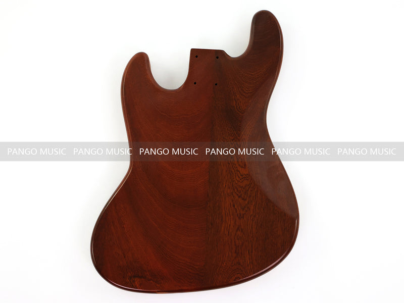 One-of-a-Kind Burl Wood Veneer Epoxy Resin Jazz Bass Style Electric Bass Guitar Body (JBE-006)