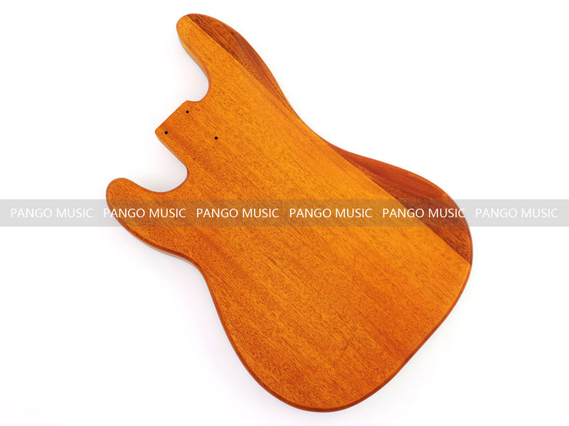 One-of-a-Kind Burl Wood Veneer Epoxy Resin PJ-Style Electric Bass Guitar Body (PJE-001)