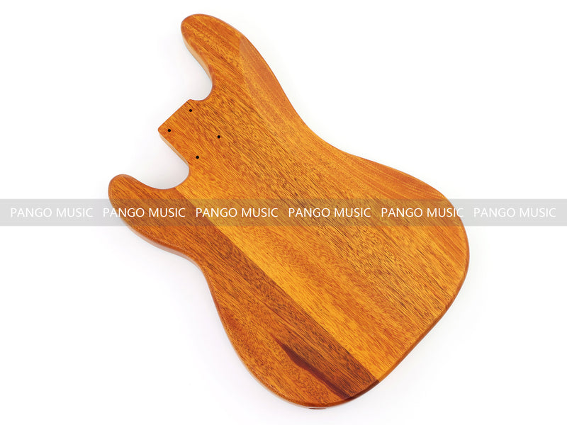 One-of-a-Kind Burl Wood Veneer Epoxy Resin PJ-Style Electric Bass Guitar Body (PJE-014)