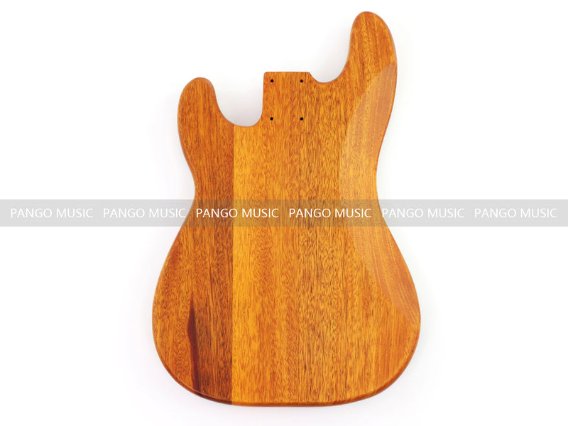 One-of-a-Kind Burl Wood Veneer Epoxy Resin PJ-Style Electric Bass Guitar Body (PJE-014)