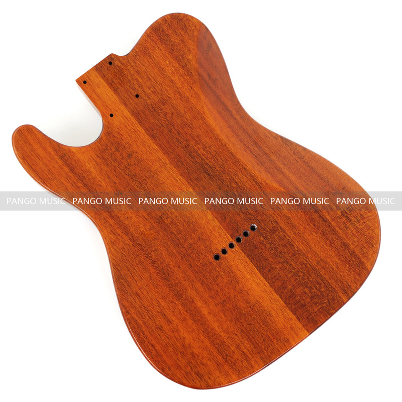 One-of-a-Kind Burl Wood Veneer Epoxy Resin TL Style Electric Guitar Body (BE-001)