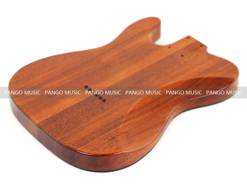 One-of-a-Kind Burl Wood Veneer Epoxy Resin TL Style Electric Guitar Body (BE-001)