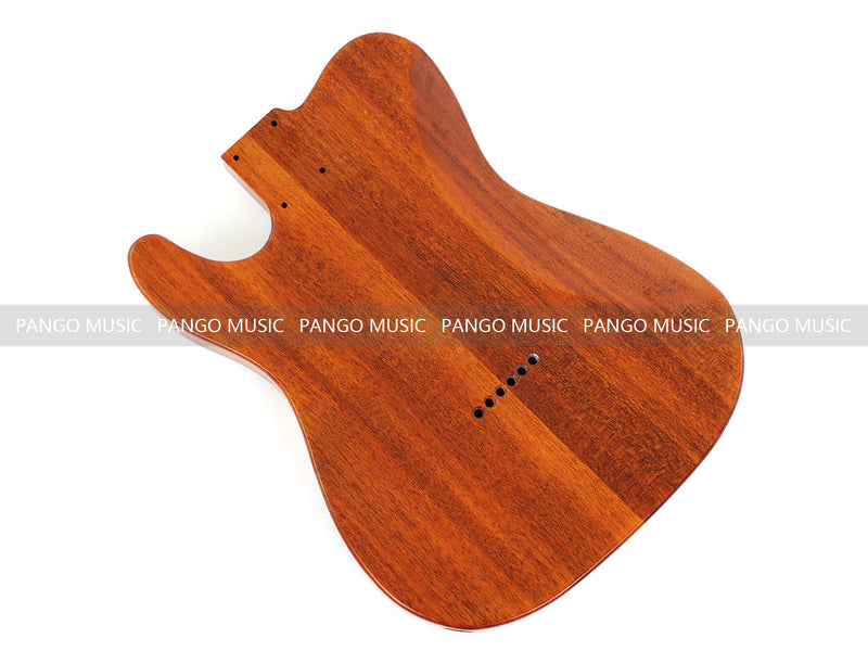 One-of-a-Kind Burl Wood Veneer Epoxy Resin TL Style Electric Guitar Body (BE-001)