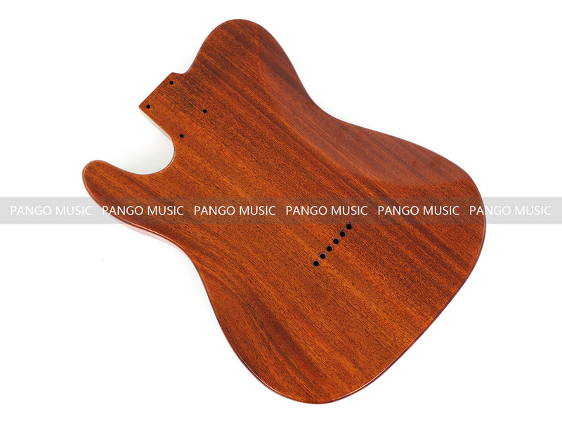 One-of-a-Kind Burl Wood Veneer Epoxy Resin TL Style Electric Guitar Body (BE-002)