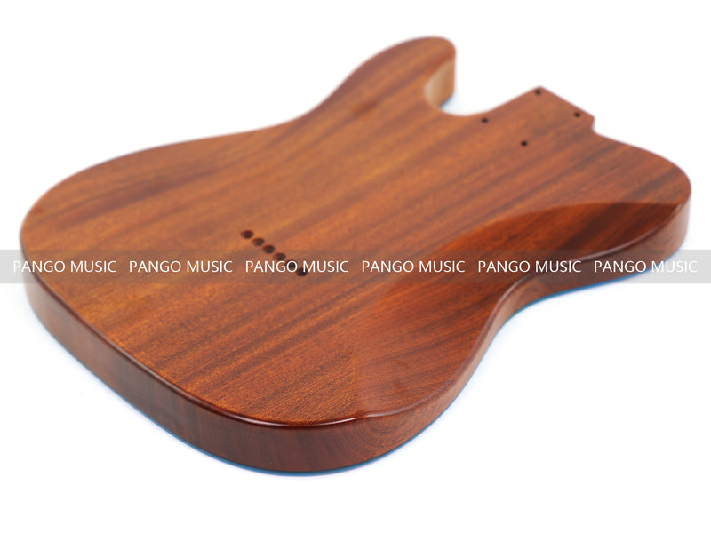 One-of-a-Kind Burl Wood Veneer Epoxy Resin TL Style Electric Guitar Body (BE-002)