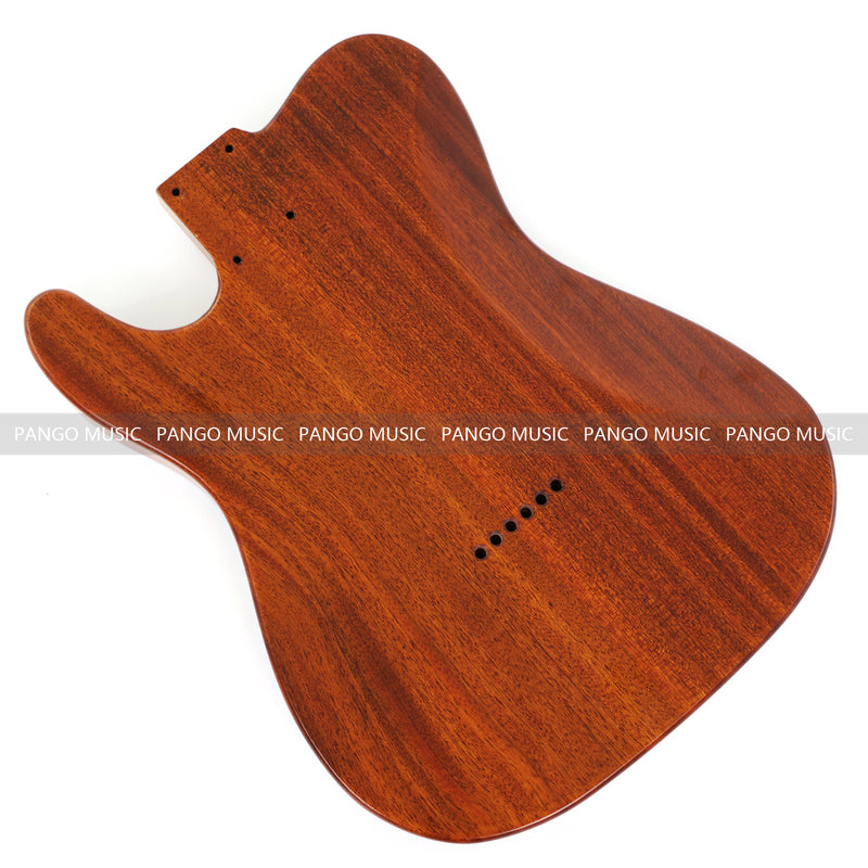 One-of-a-Kind Burl Wood Veneer Epoxy Resin TL Style Electric Guitar Body (BE-002)