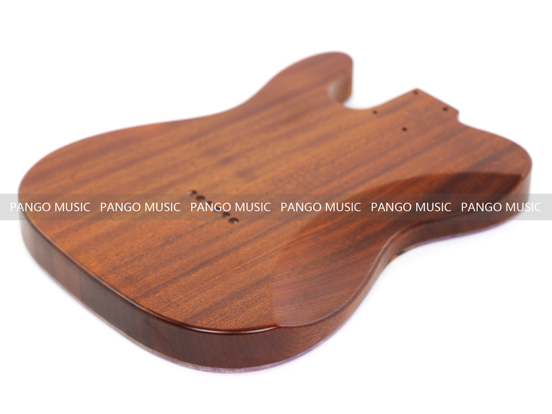 One-of-a-Kind Burl Wood Veneer Epoxy Resin TL Style Electric Guitar Body (BE-003)