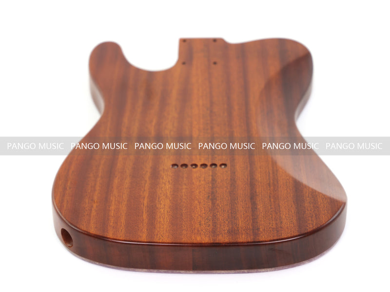 One-of-a-Kind Burl Wood Veneer Epoxy Resin TL Style Electric Guitar Body (BE-003)