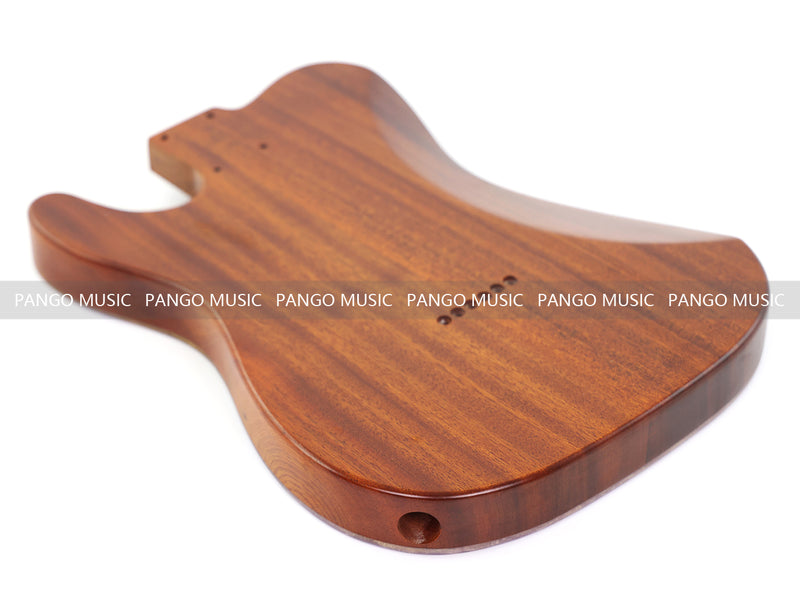 One-of-a-Kind Burl Wood Veneer Epoxy Resin TL Style Electric Guitar Body (BE-003)