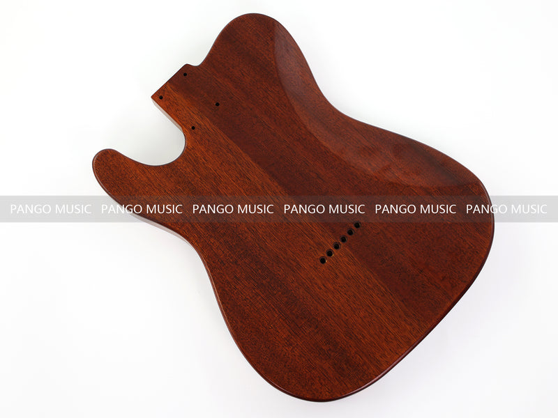 One-of-a-Kind Burl Wood Veneer Epoxy Resin Tele Style Electric Guitar Body (BE-004)