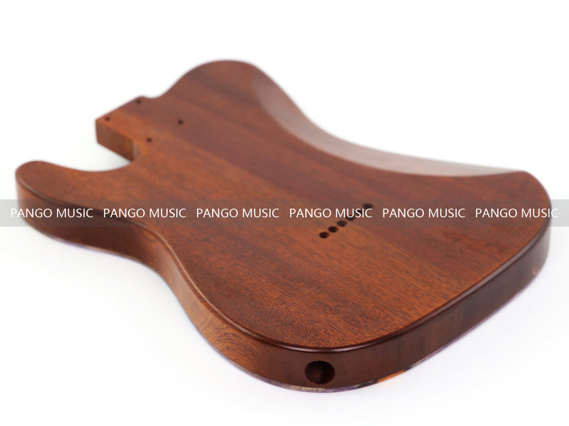 One-of-a-Kind Burl Wood Veneer Epoxy Resin Tele Style Electric Guitar Body (BE-004)