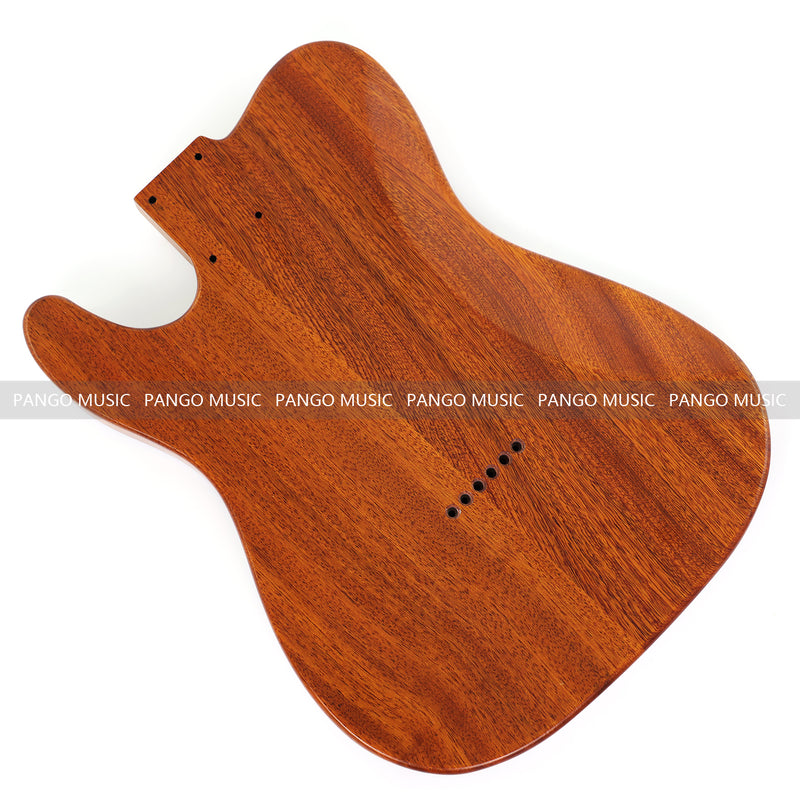 One-of-a-Kind Burl Wood Veneer Epoxy Resin Tele Style Electric Guitar Body (BE-005)