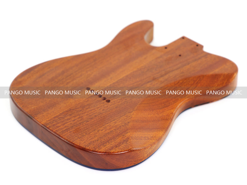 One-of-a-Kind Burl Wood Veneer Epoxy Resin Tele Style Electric Guitar Body (BE-005)