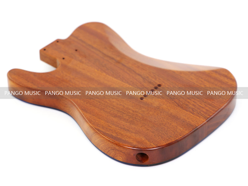 One-of-a-Kind Burl Wood Veneer Epoxy Resin Tele Style Electric Guitar Body (BE-005)