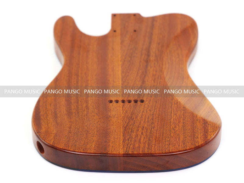 One-of-a-Kind Burl Wood Veneer Epoxy Resin Tele Style Electric Guitar Body (BE-005)