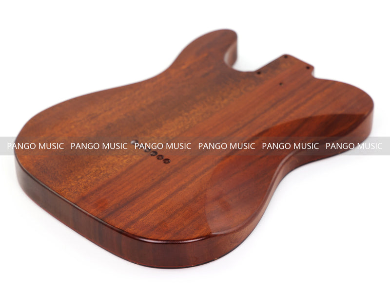 One-of-a-Kind Burl Wood Veneer Epoxy Resin Tele Style Electric Guitar Body (BE-006)